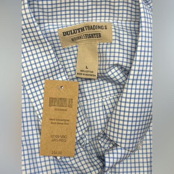 NWT Men's Wrinklefighter Short Sleeve Shirt - Picture 5 of 6